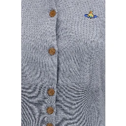 Gray Cotton Cardigan