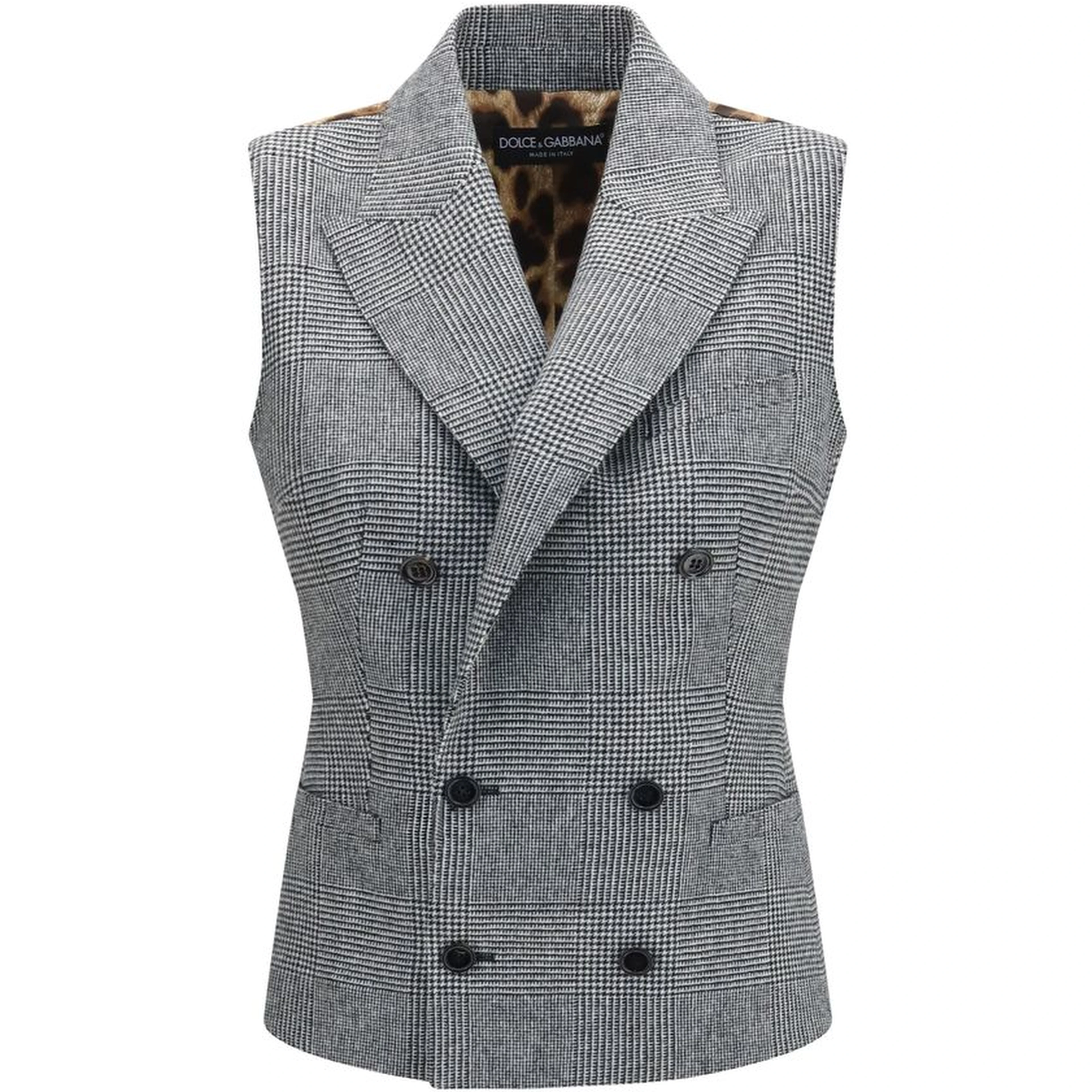 Gray Wool Oves Aries Waistcoat