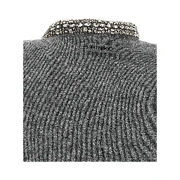 Gray Wool Cardigan