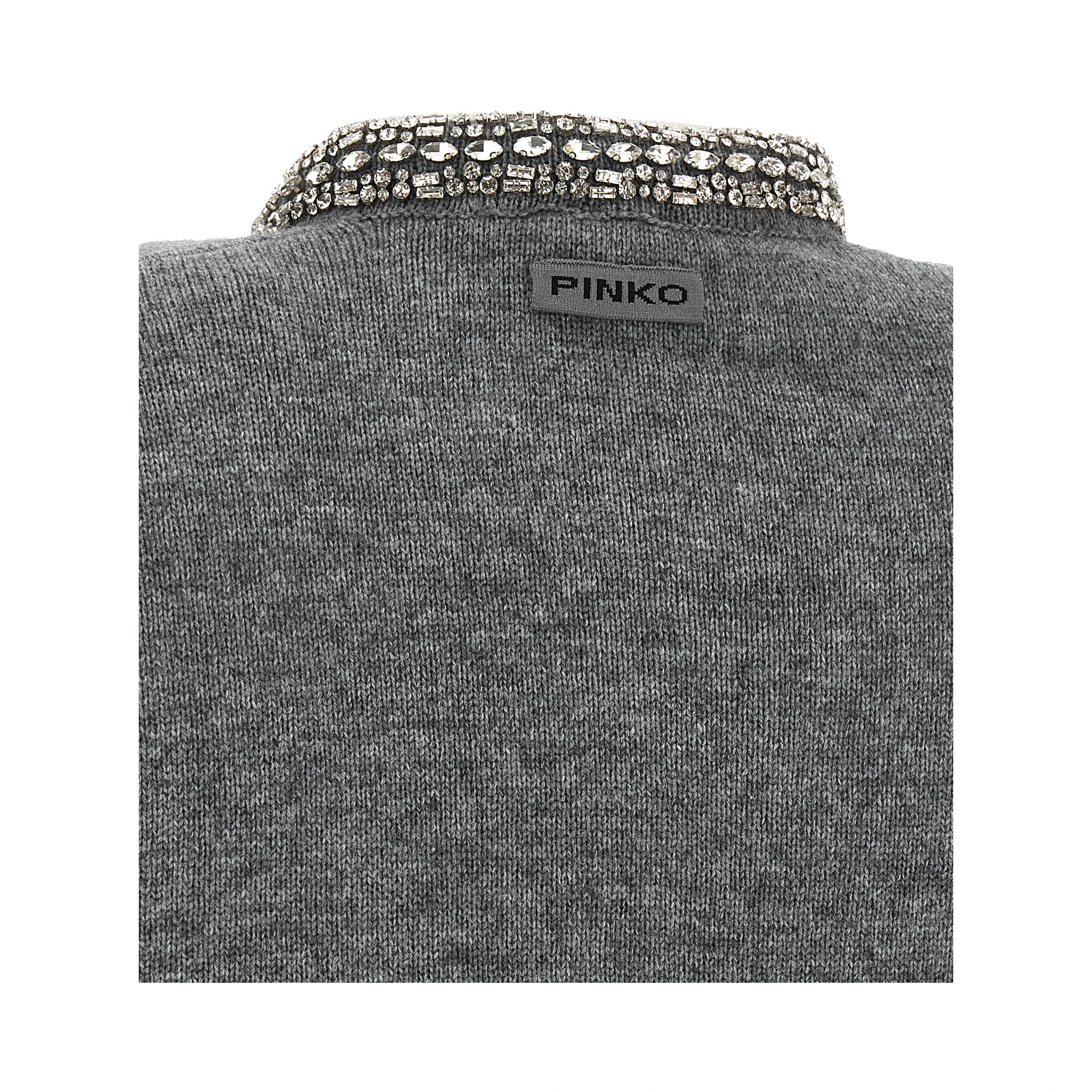 Gray Wool Cardigan