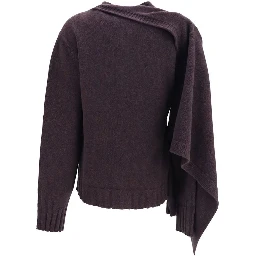 Brown Wool Oves Aries Cardigan