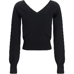 Black Cotton Sweatshirt