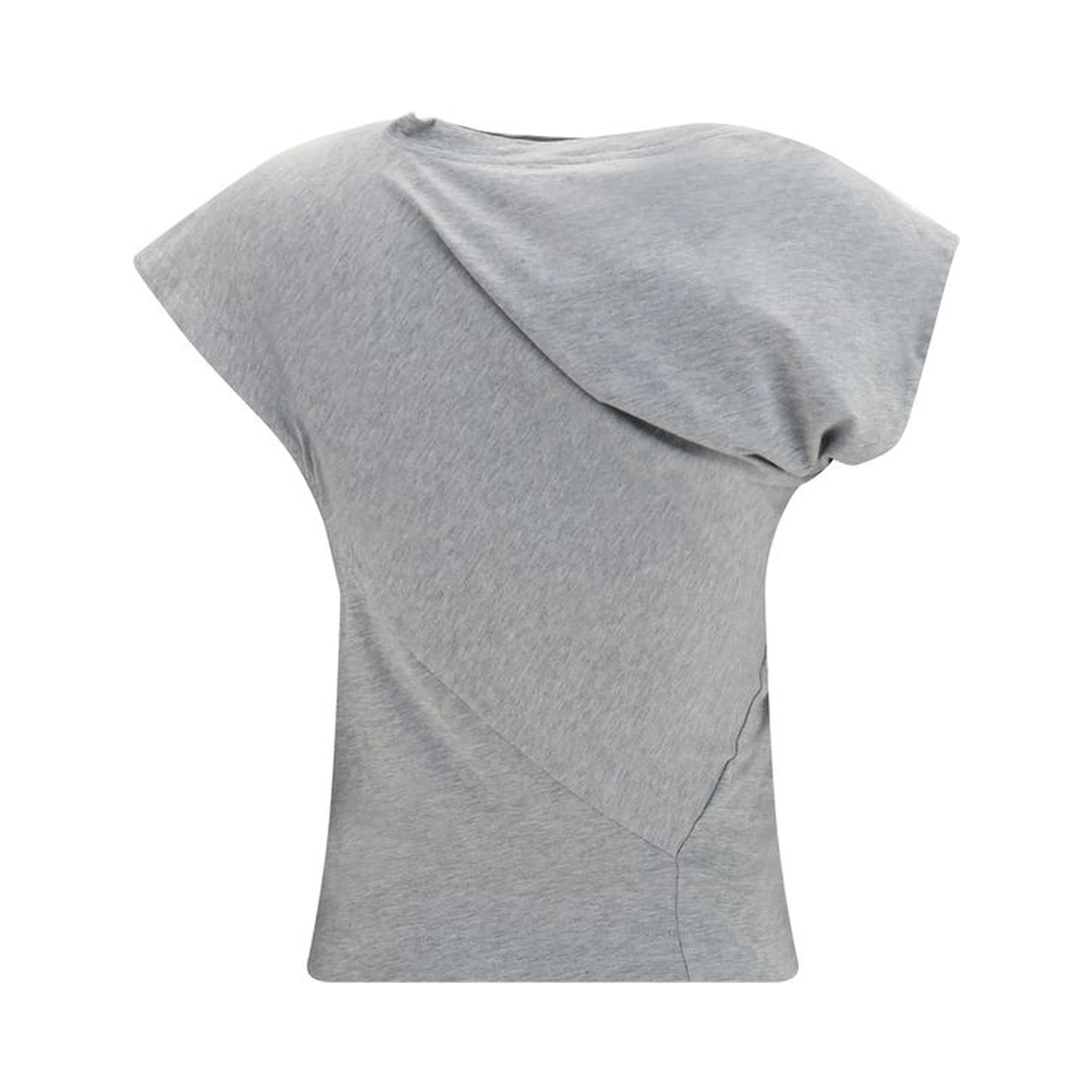Gray Cotton T-Shirt