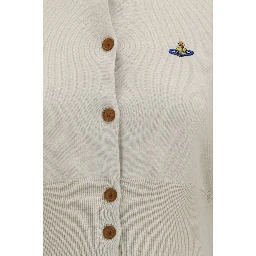 White Cotton Cardigan