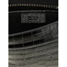 Black Calfskin Clutch Bag