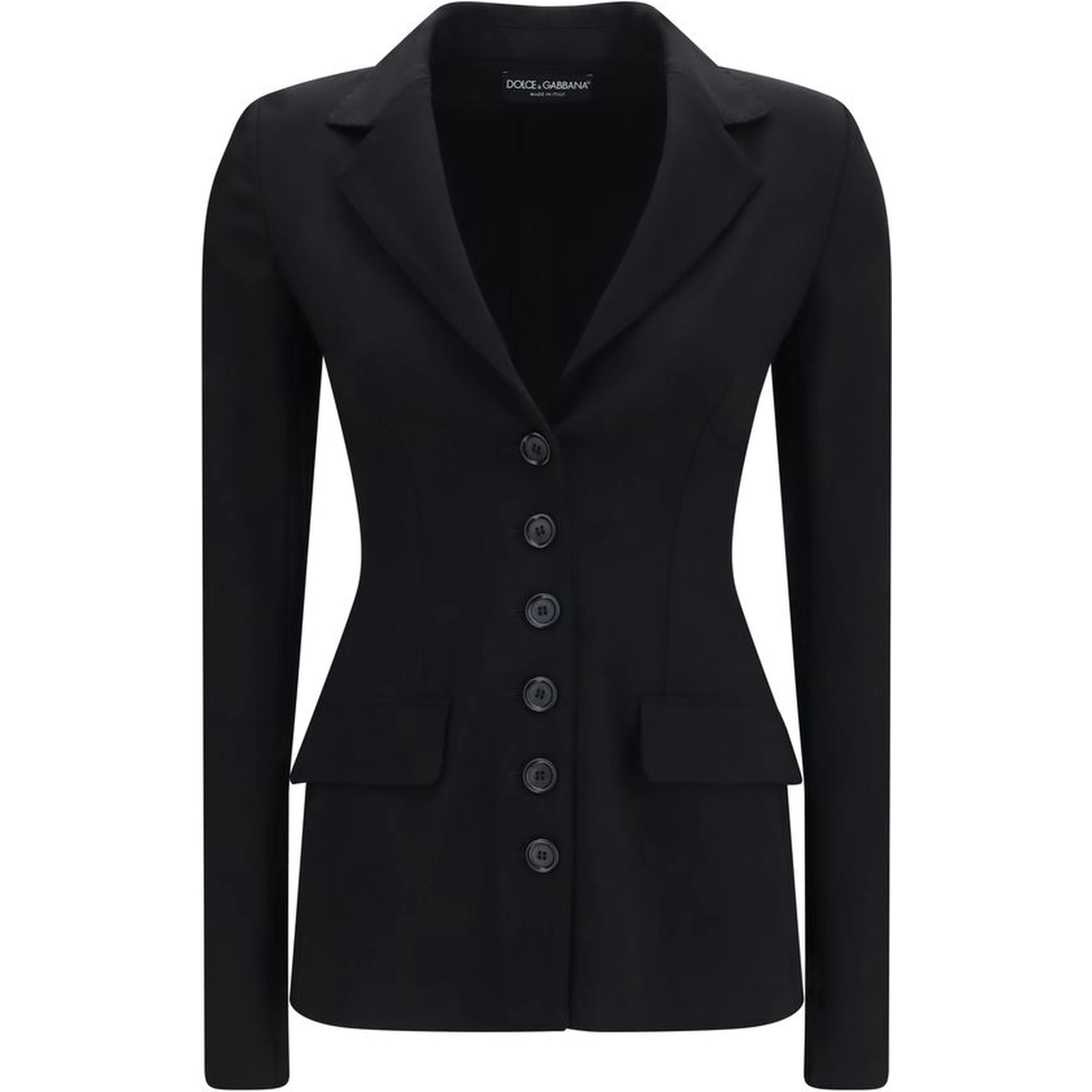 Black Wool Oves Aries Full-Length Jacket