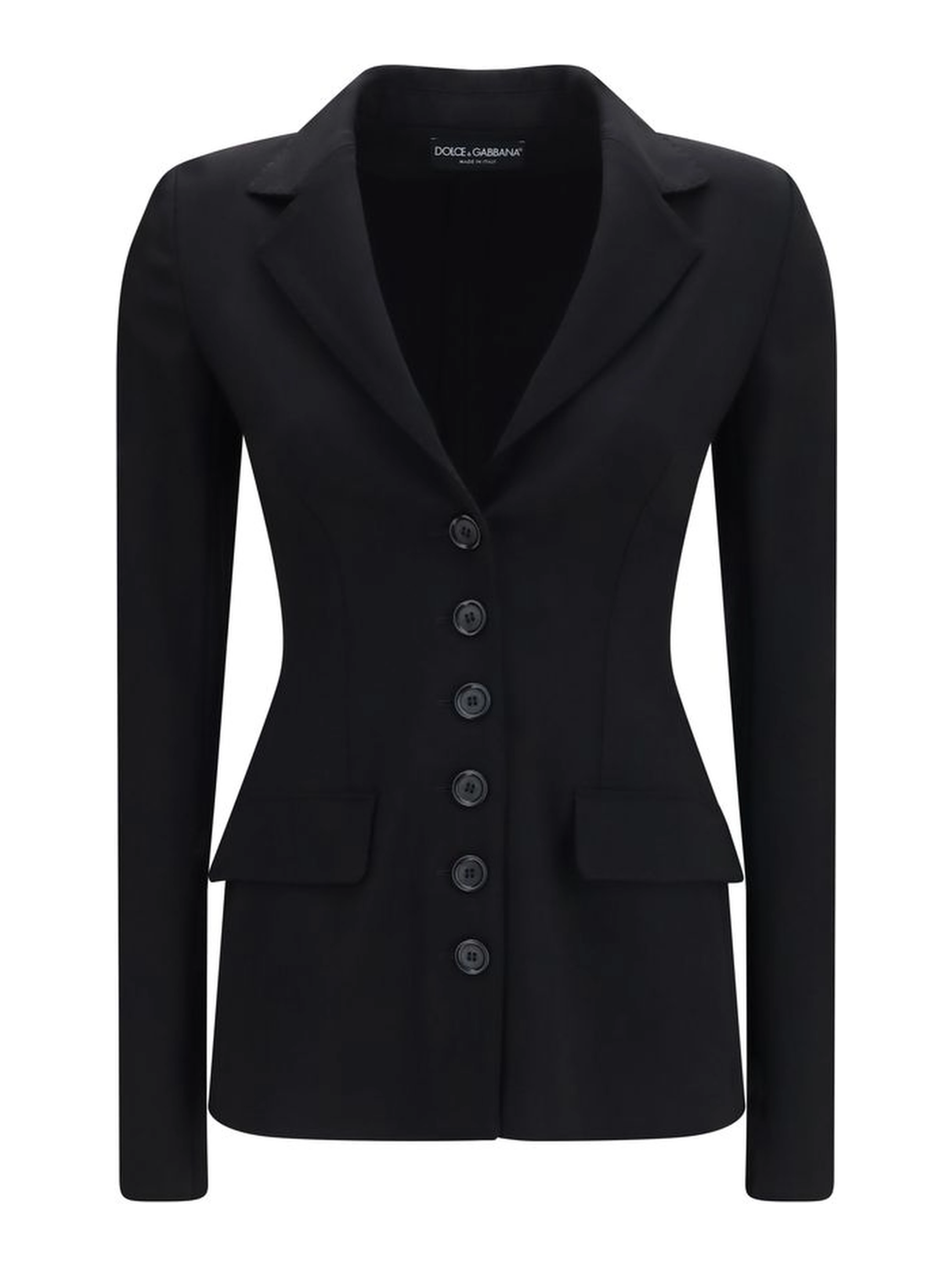 Black Wool Oves Aries Full-Length Jacket