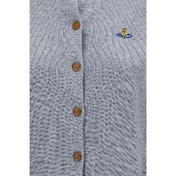 Gray Cotton Cardigan