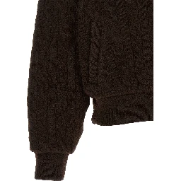 Brown Wool Bomber