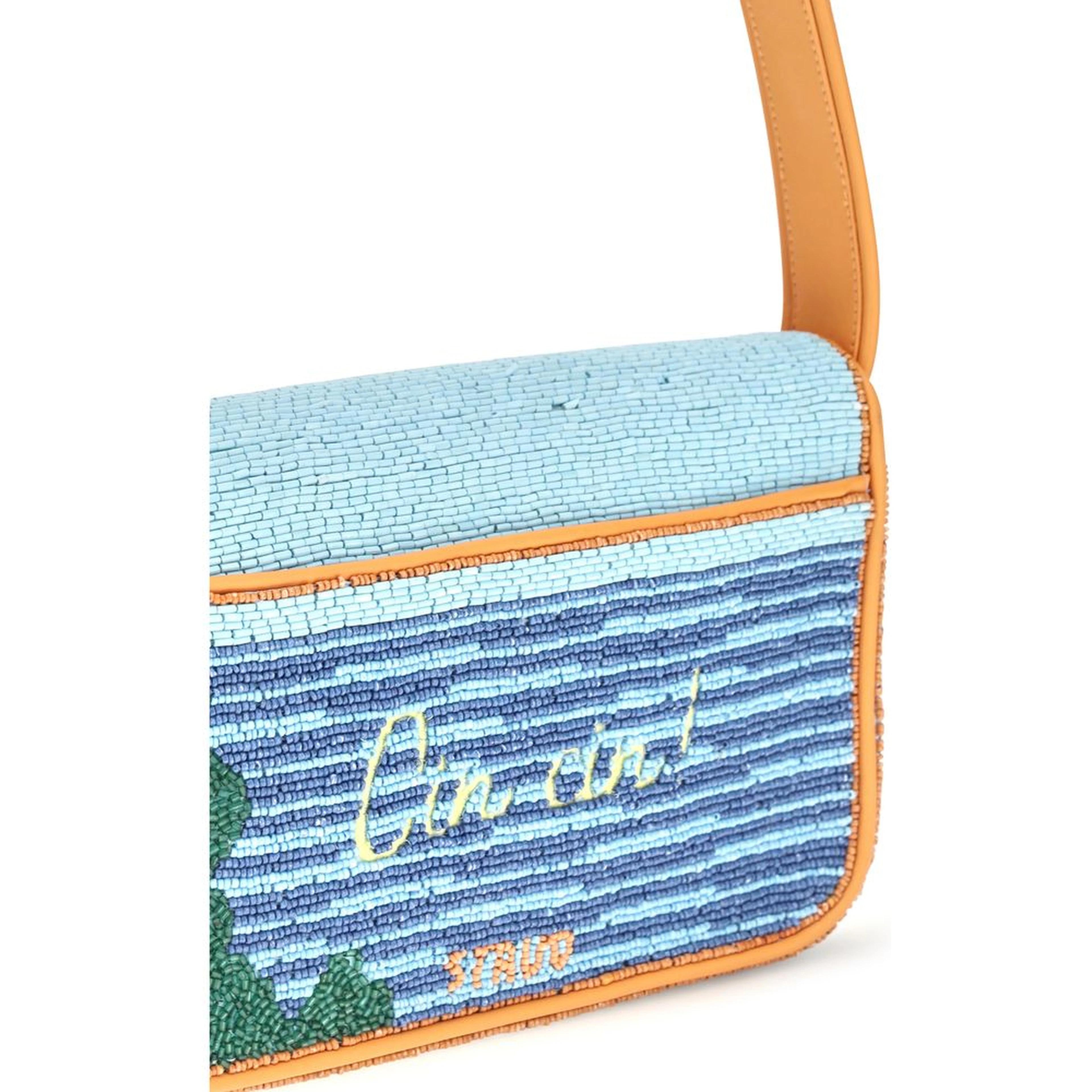 Multicolor Rayon Shoulder Bag