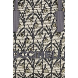 Gray Fabric Shoulder Bag