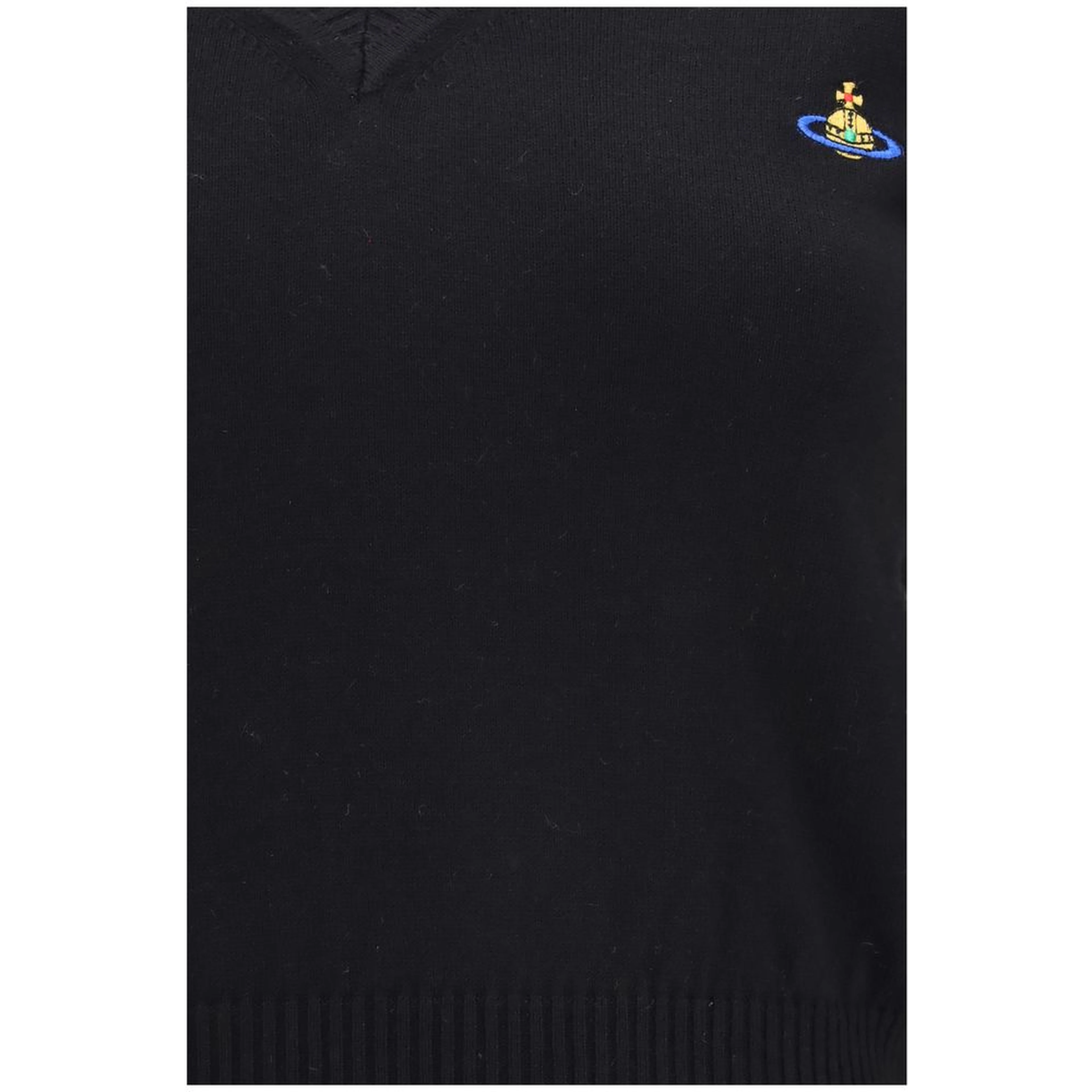 Black Cotton Sweatshirt