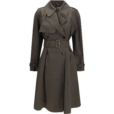 Bicolor Cotton Coat