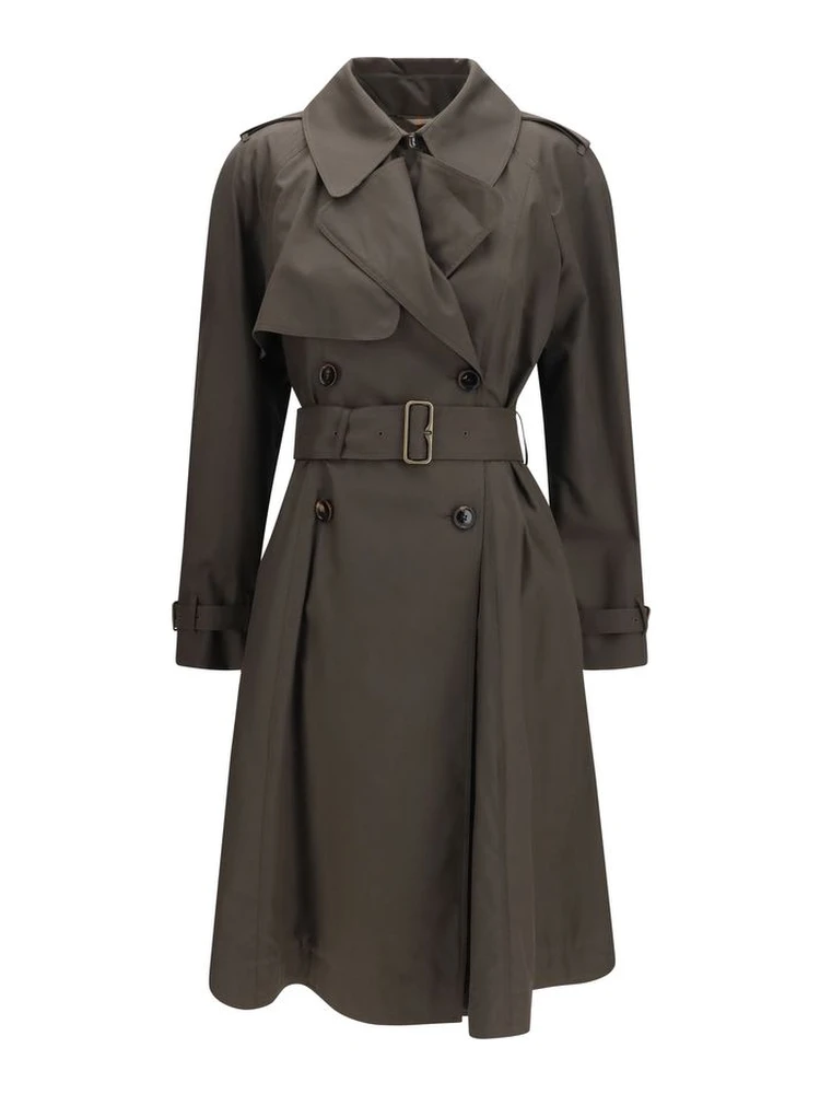 Bicolor Cotton Coat