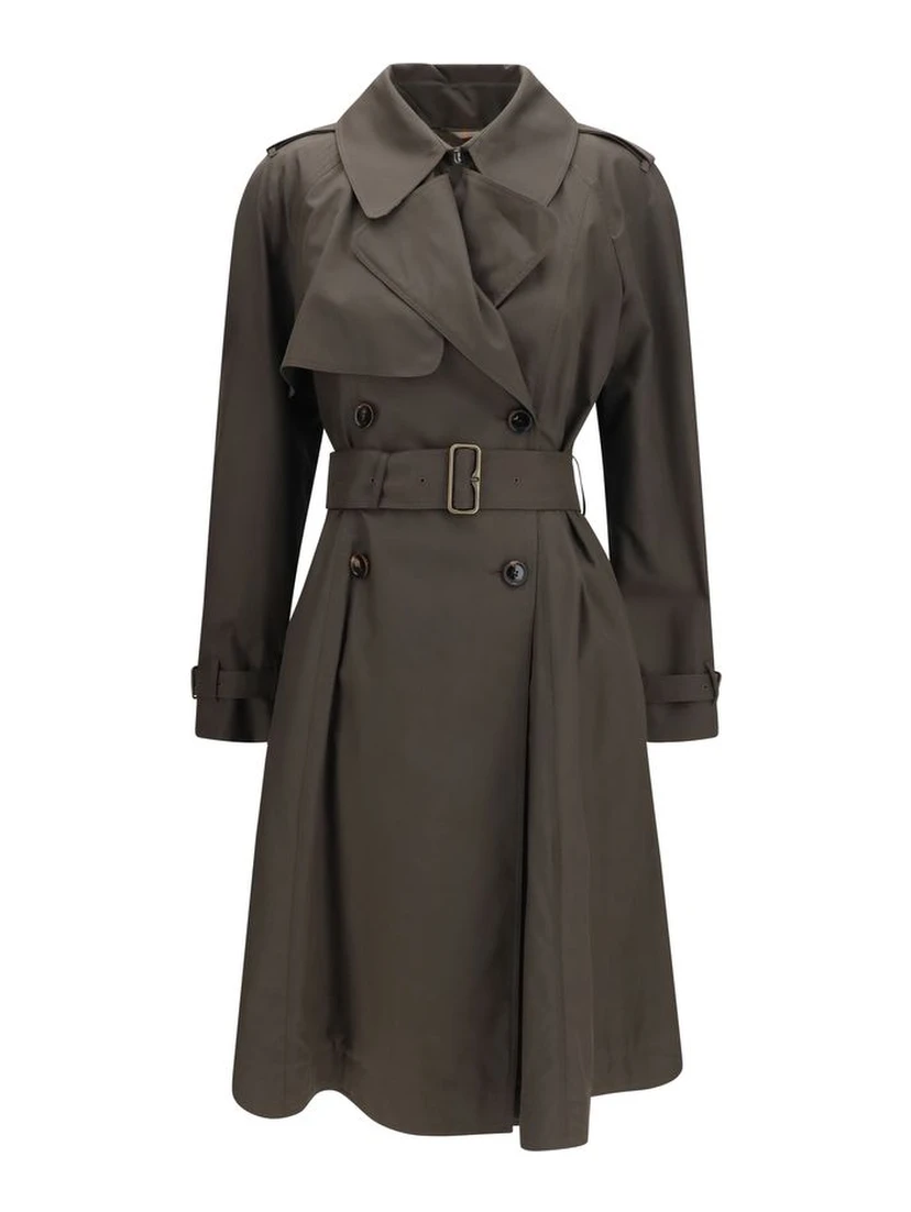 Bicolor Cotton Coat