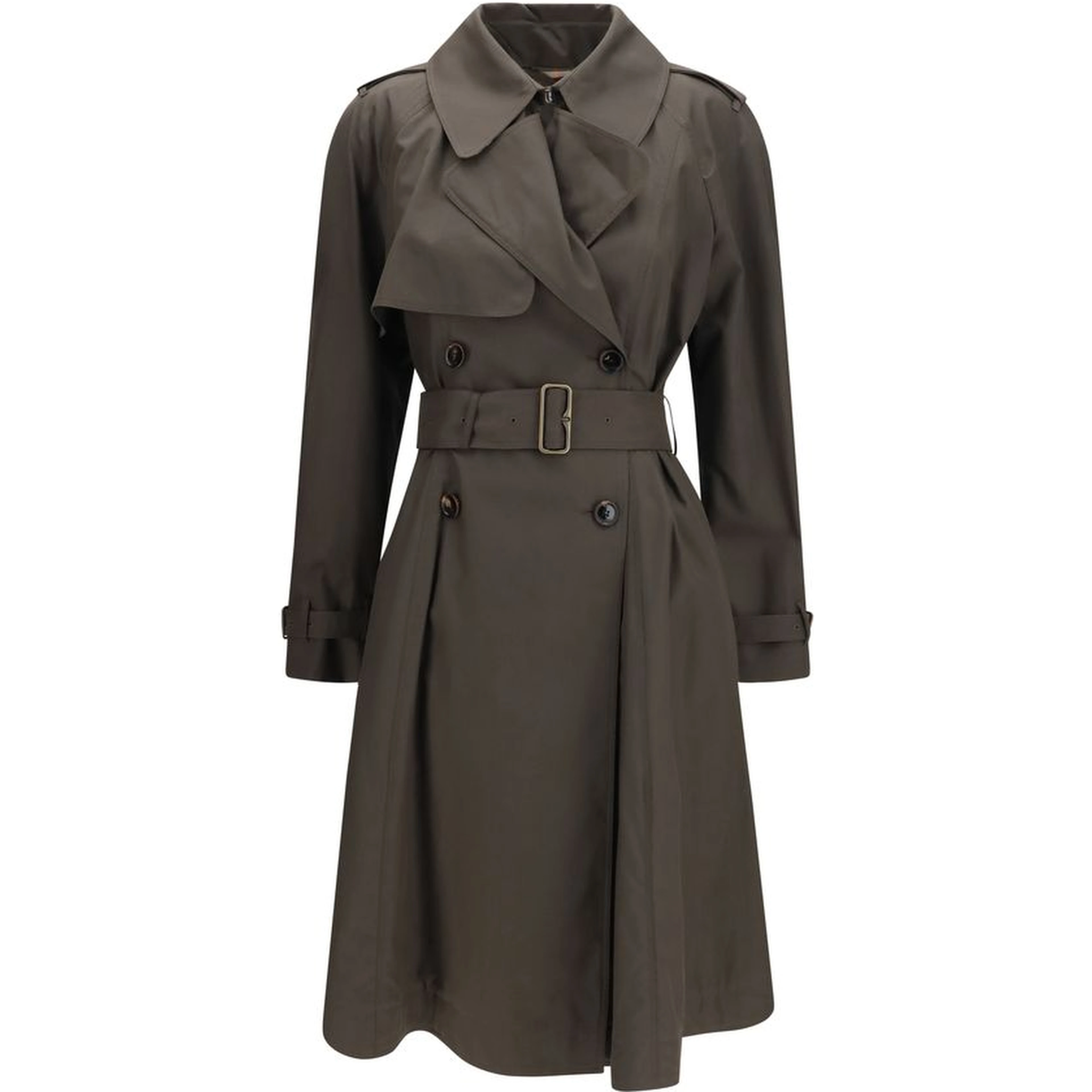 Bicolor Cotton Coat