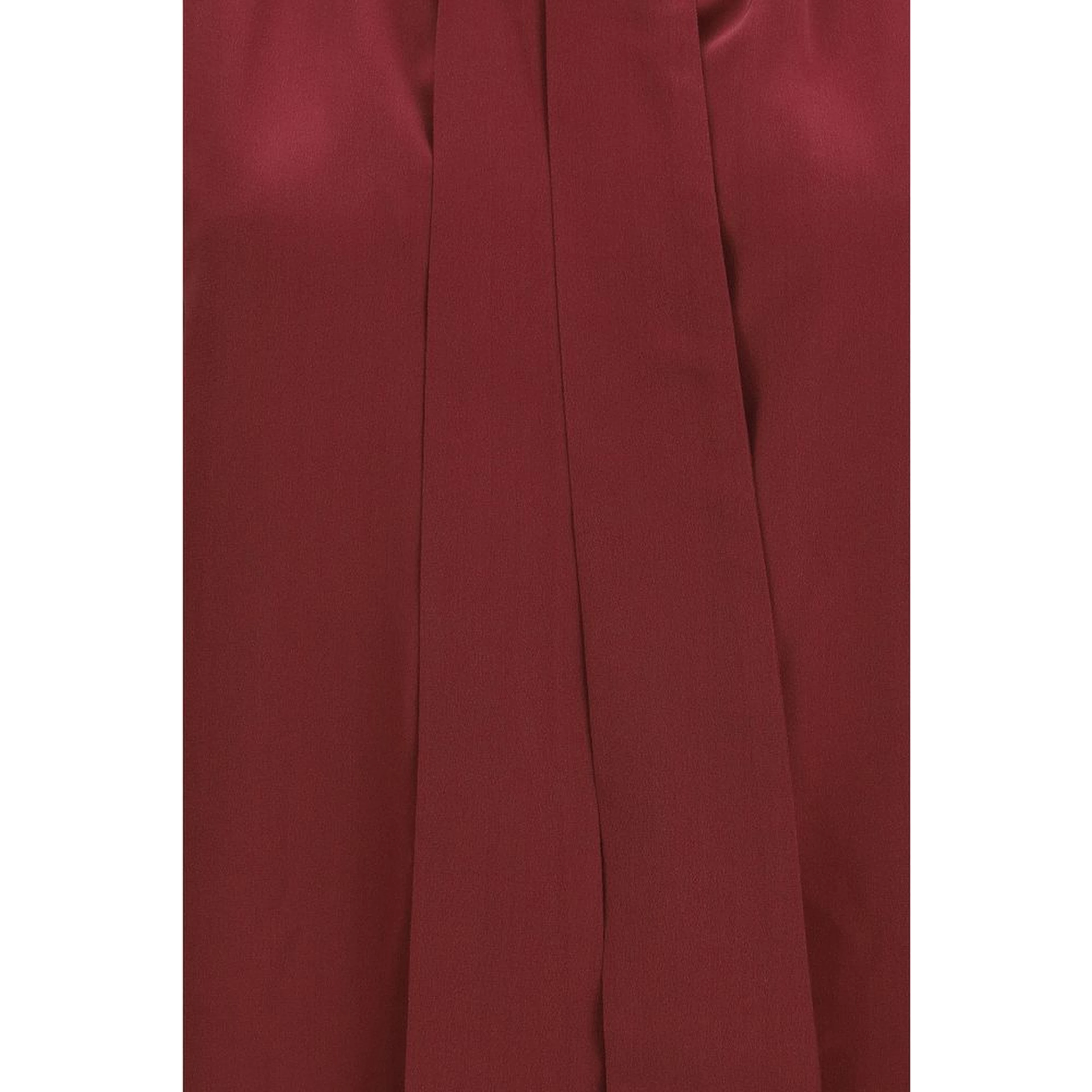 Bordeaux Silk Blouse