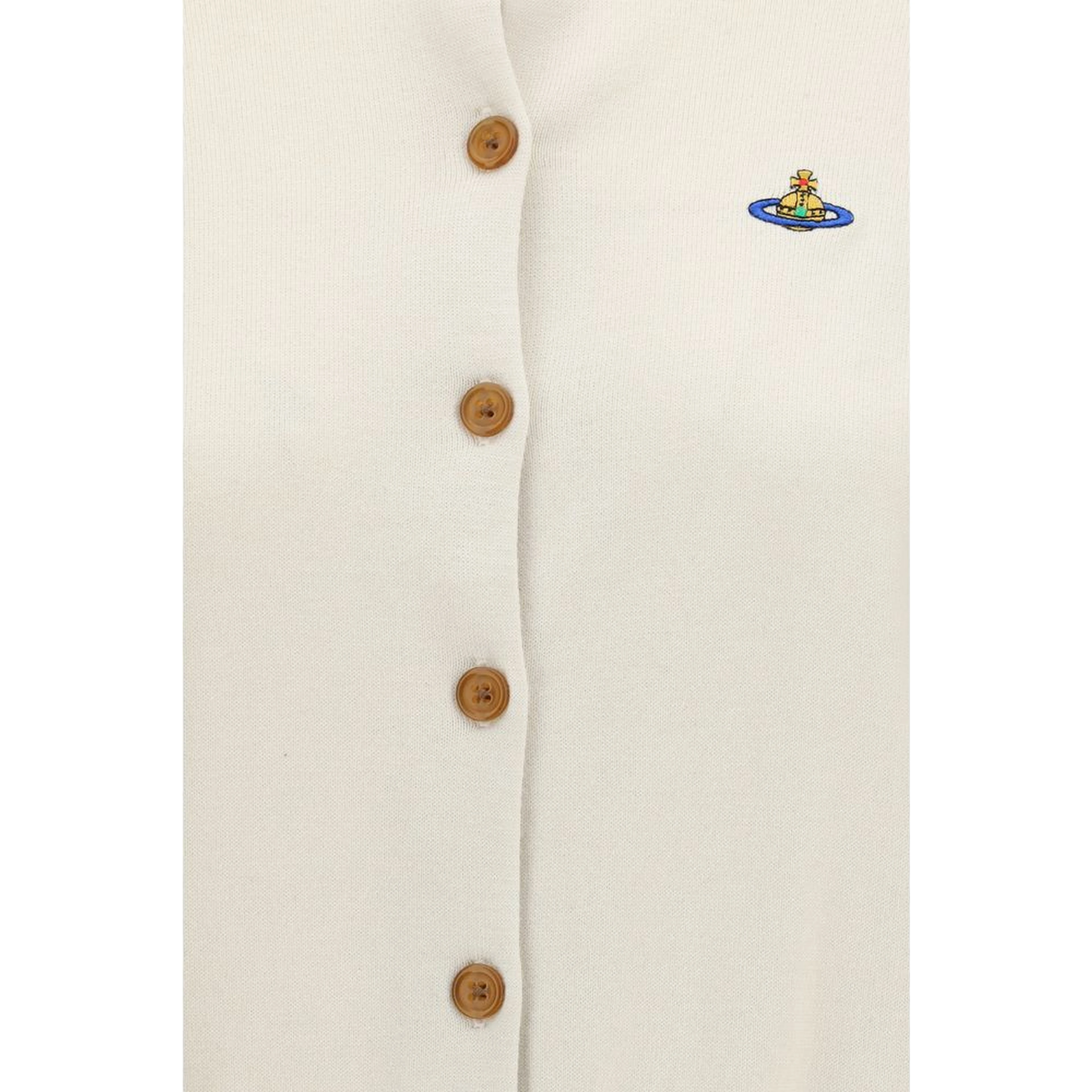 White Cotton Cardigan