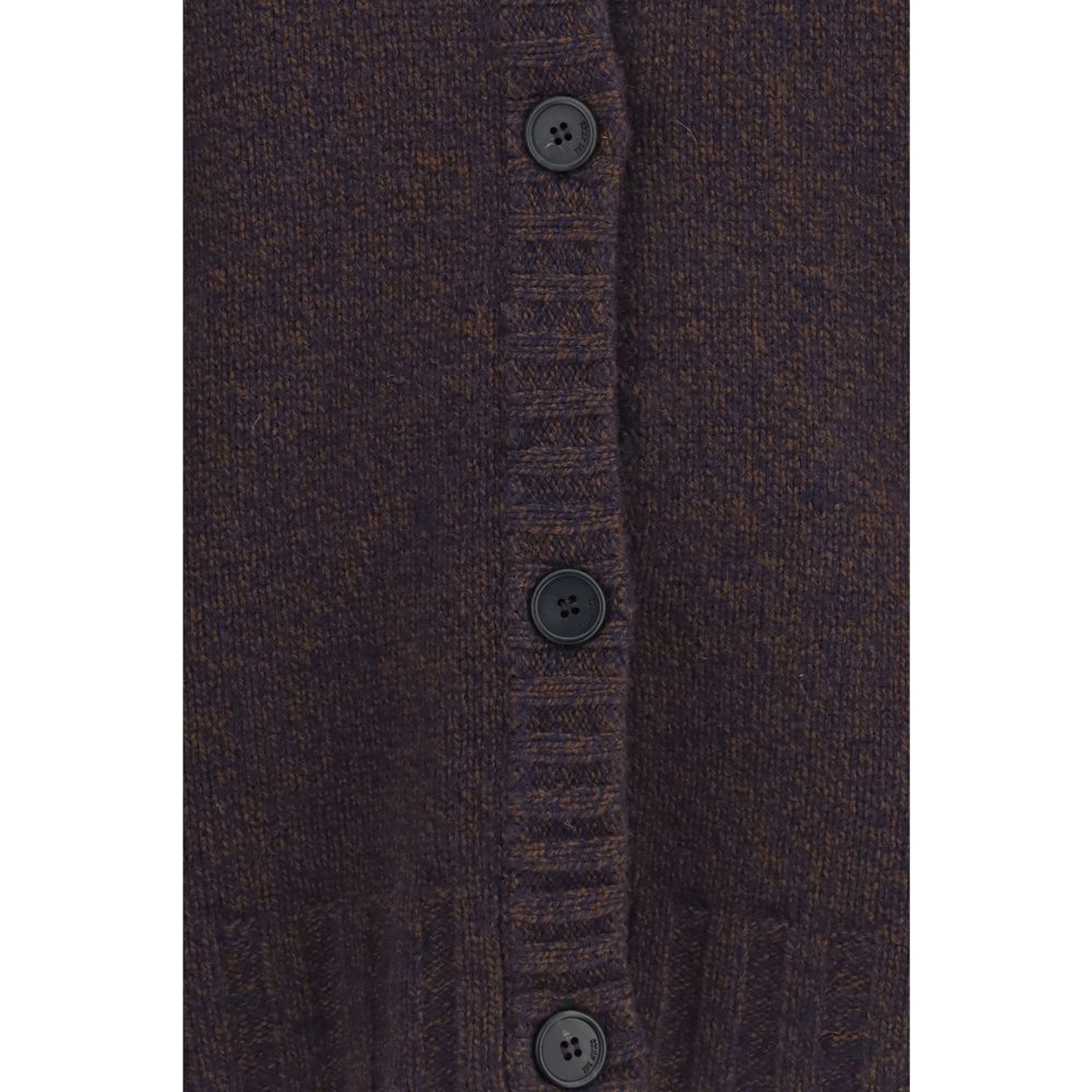 Brown Wool Oves Aries Cardigan
