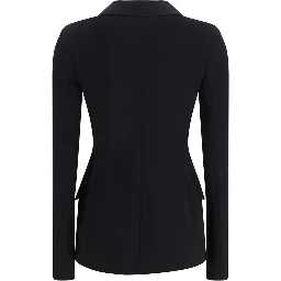 Black Wool Oves Aries Full-Length Jacket