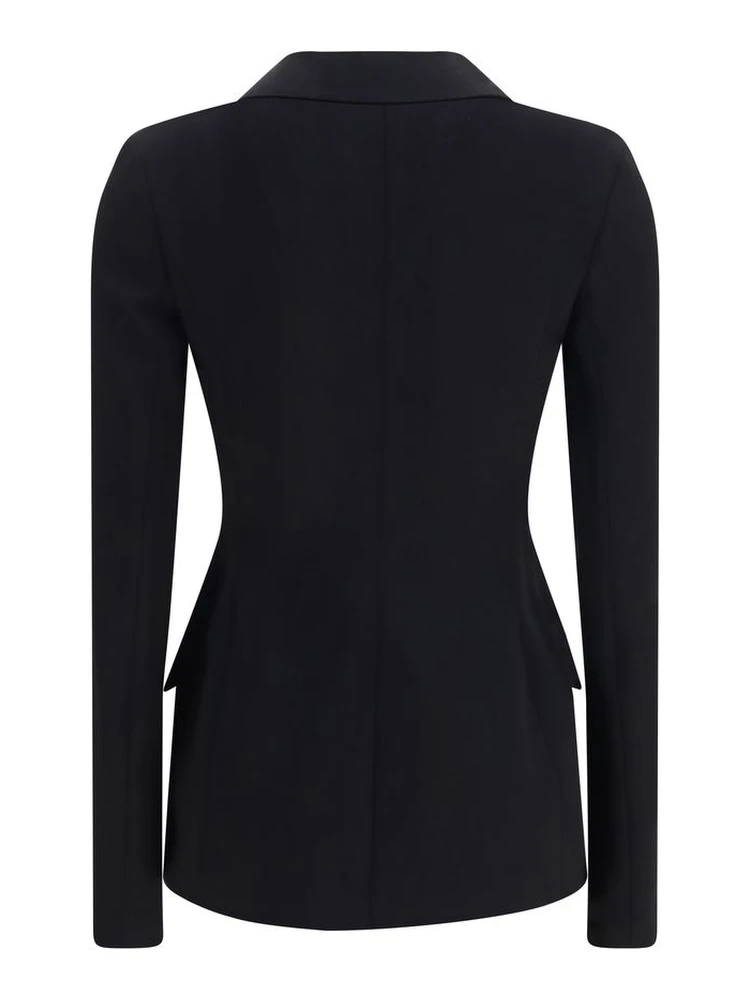Black Wool Oves Aries Full-Length Jacket alternative