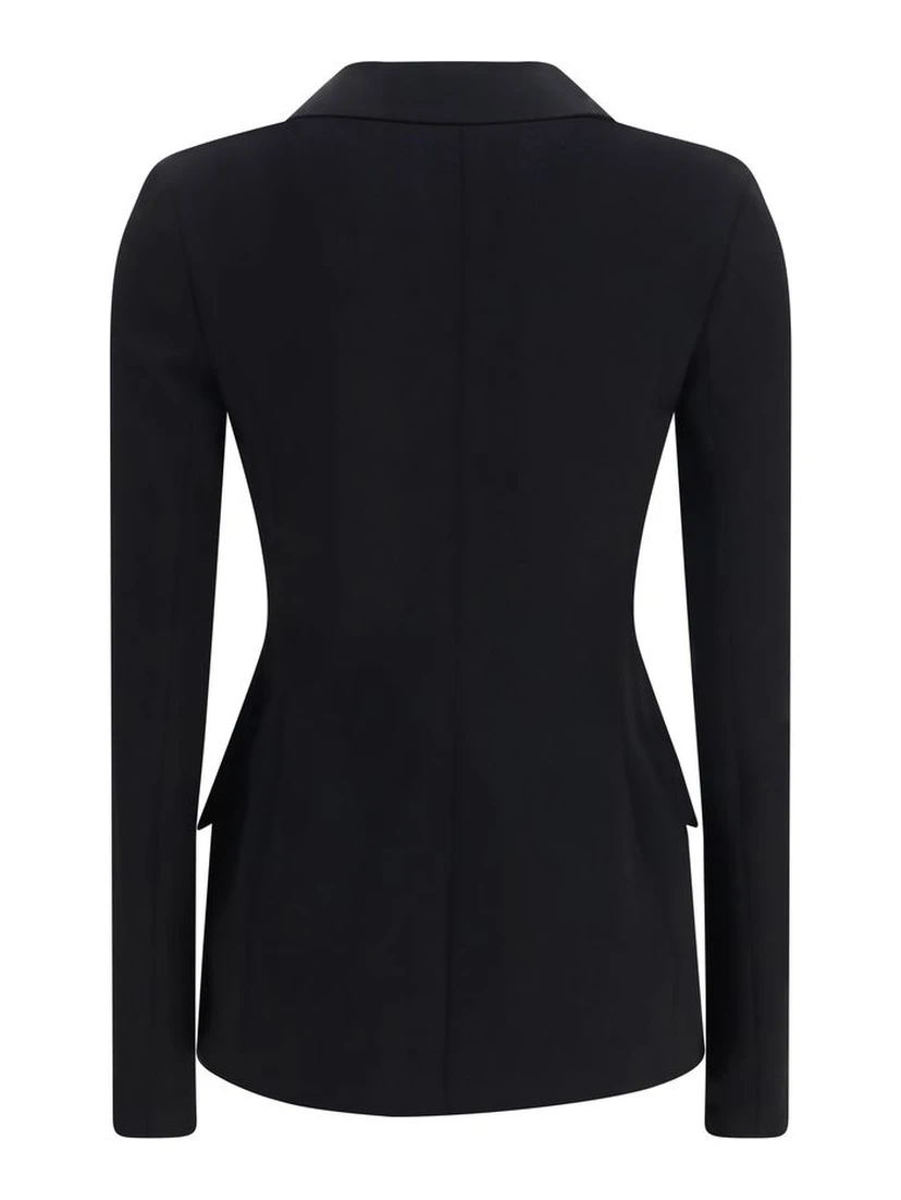 Black Wool Oves Aries Full-Length Jacket