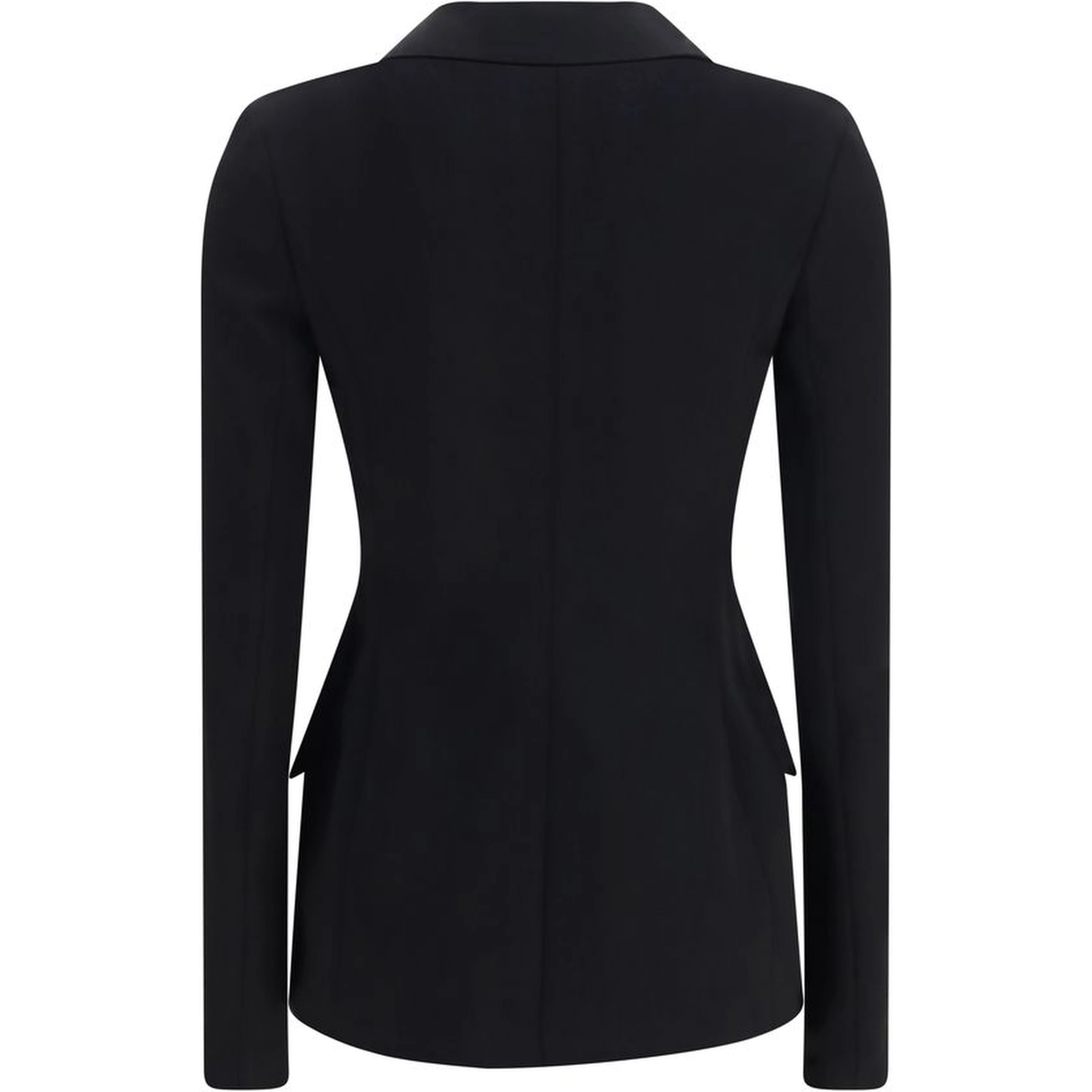 Black Wool Oves Aries Full-Length Jacket