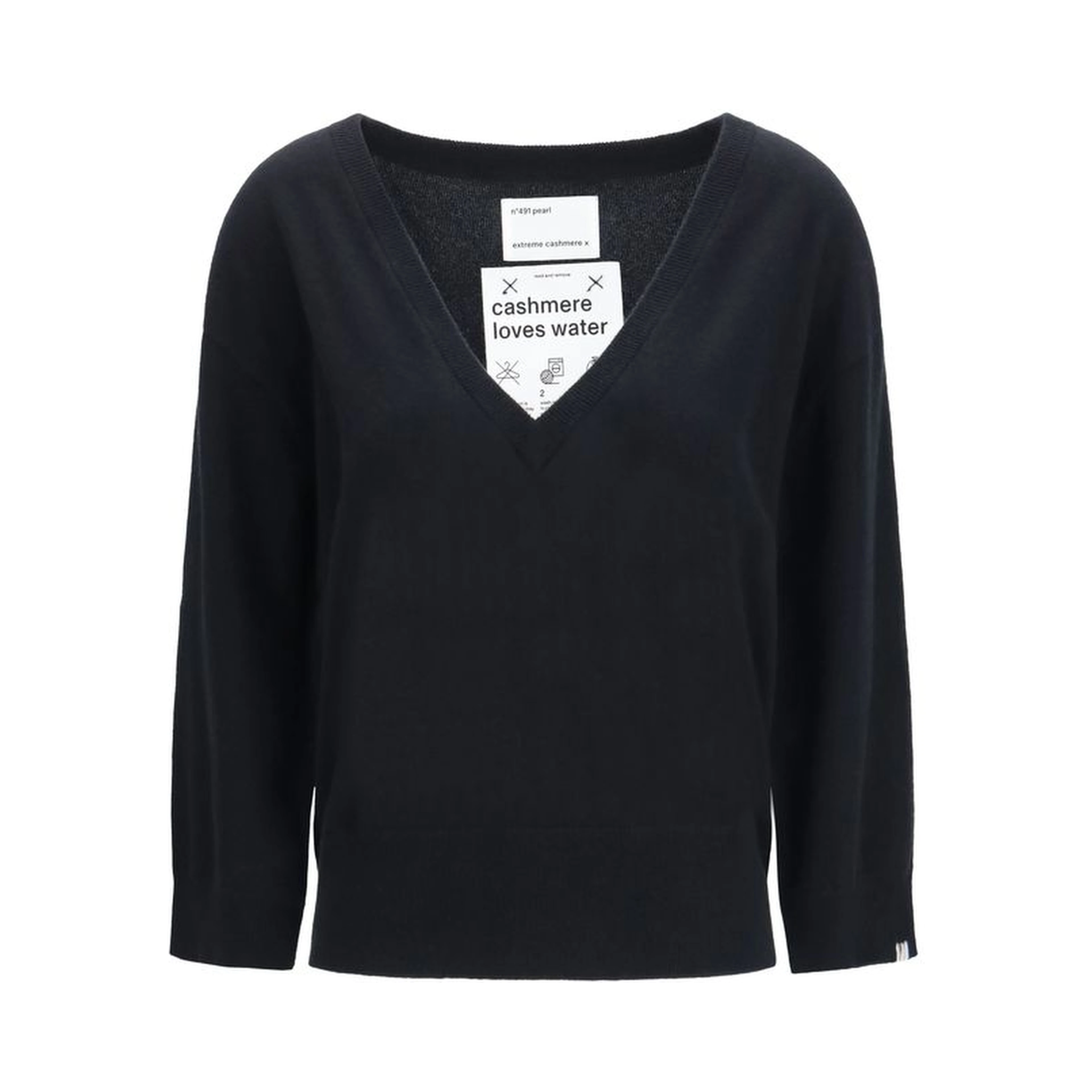 Black Cashmere Sweater