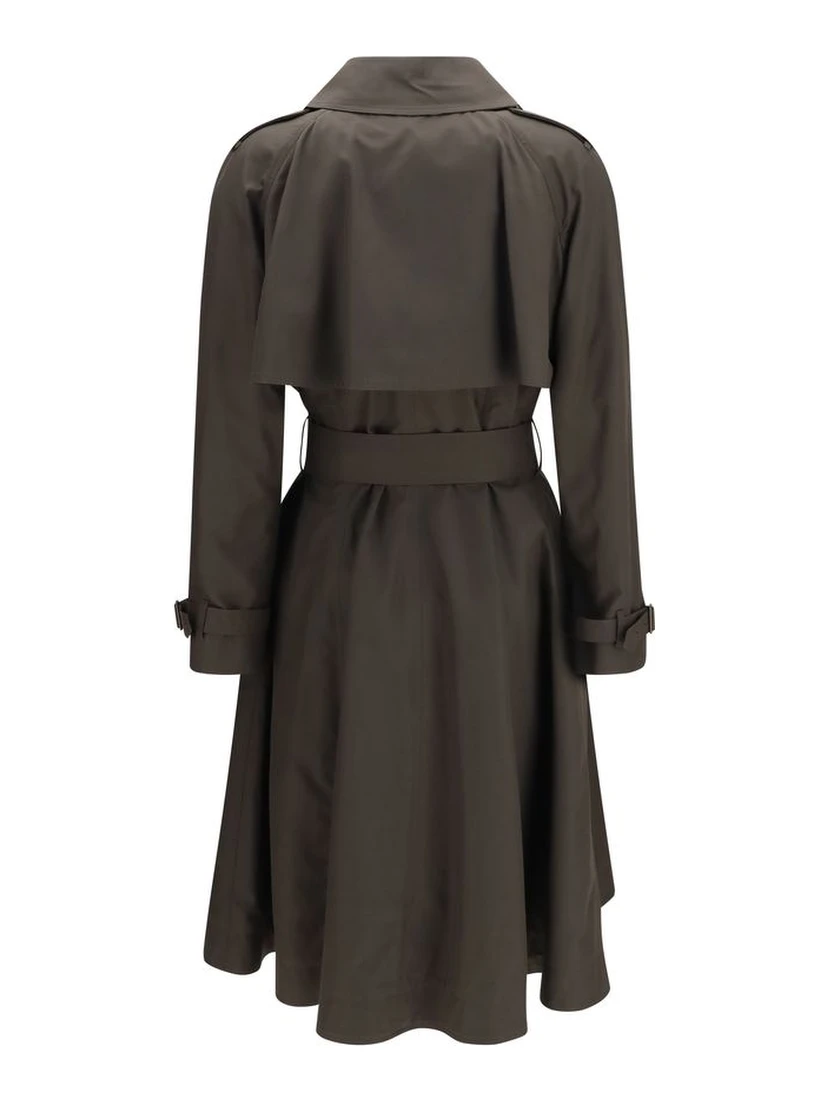 Bicolor Cotton Coat