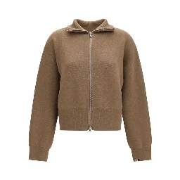 Brown Cashmere Sweatshirt