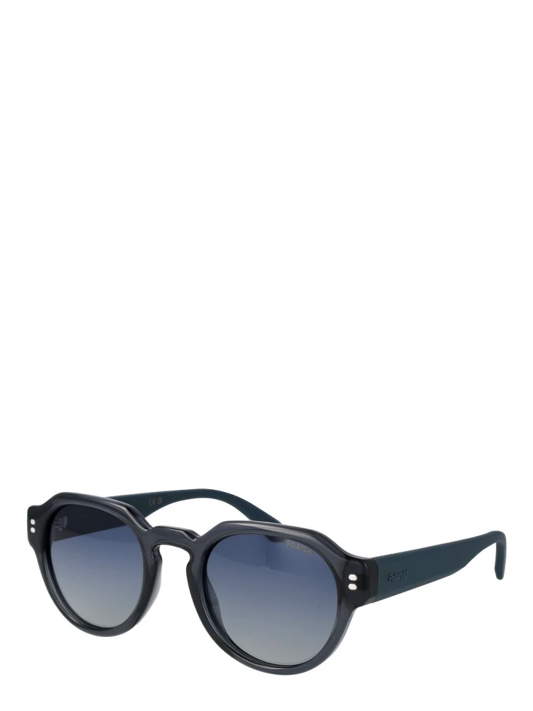 Blue Polycarbonate Sunglasses
