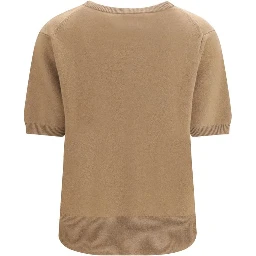 Beige Cashmere Sweater