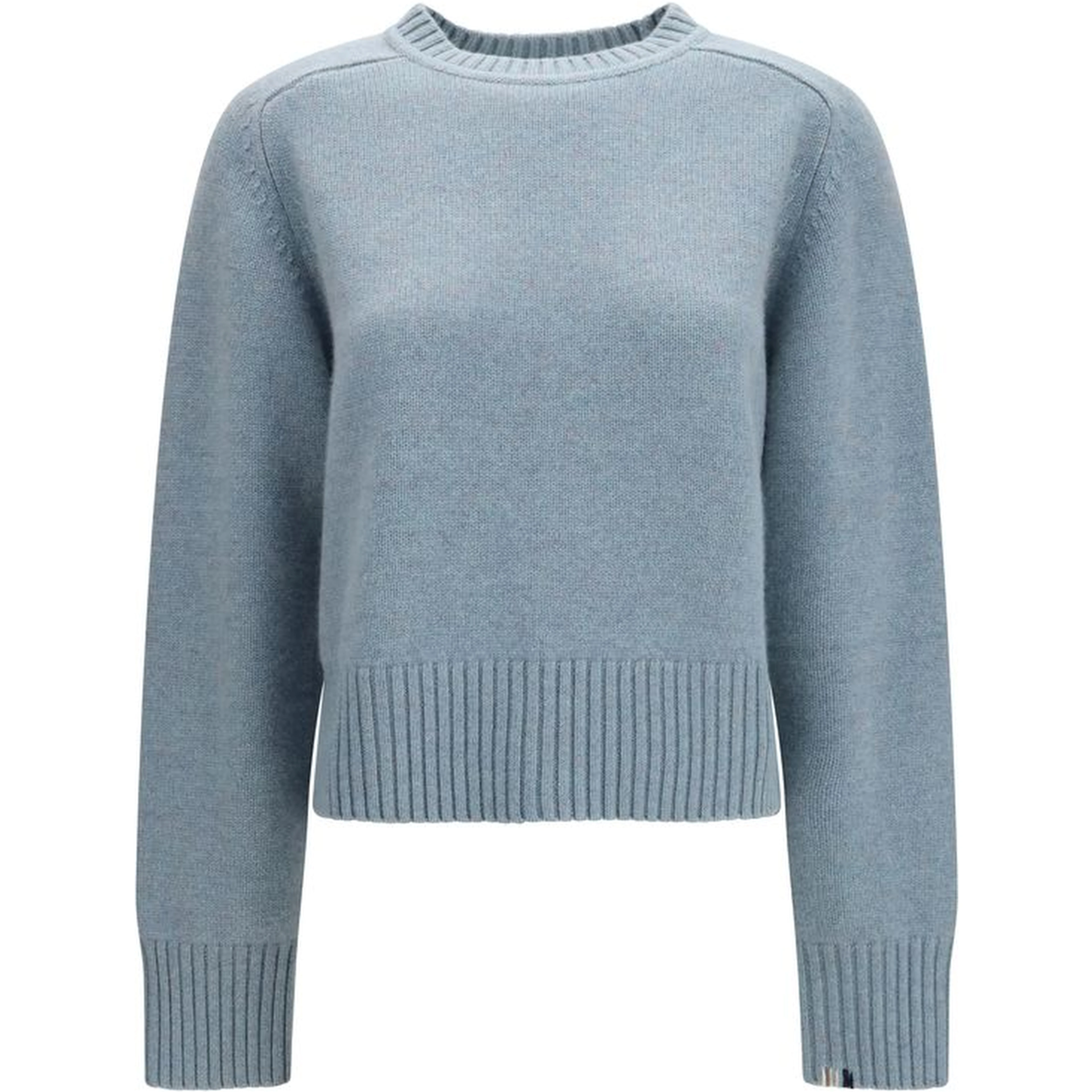 Blue Cashmere Sweatshirt