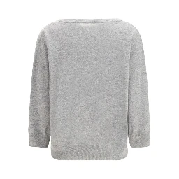 Gray Cashmere Sweater