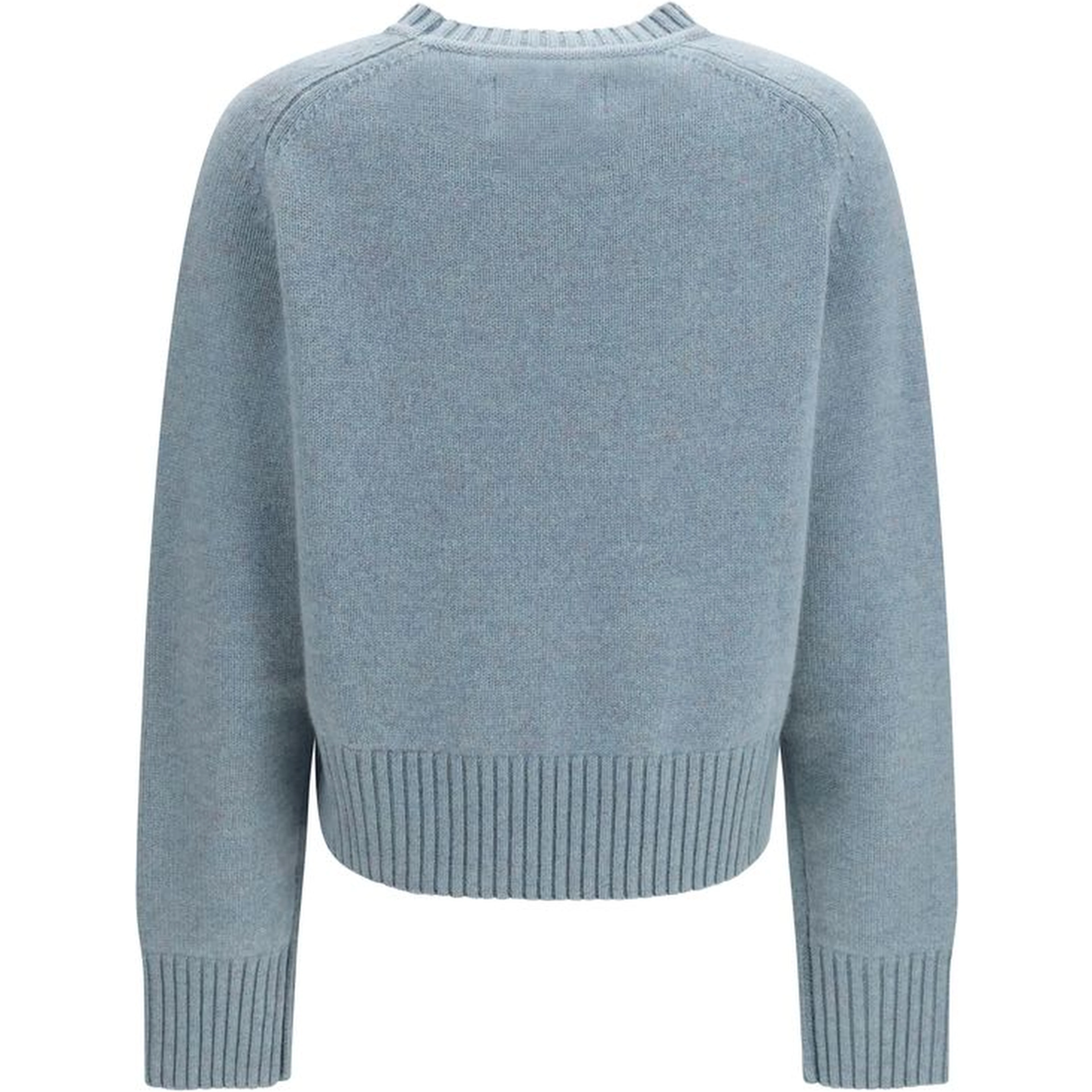 Blue Cashmere Sweatshirt