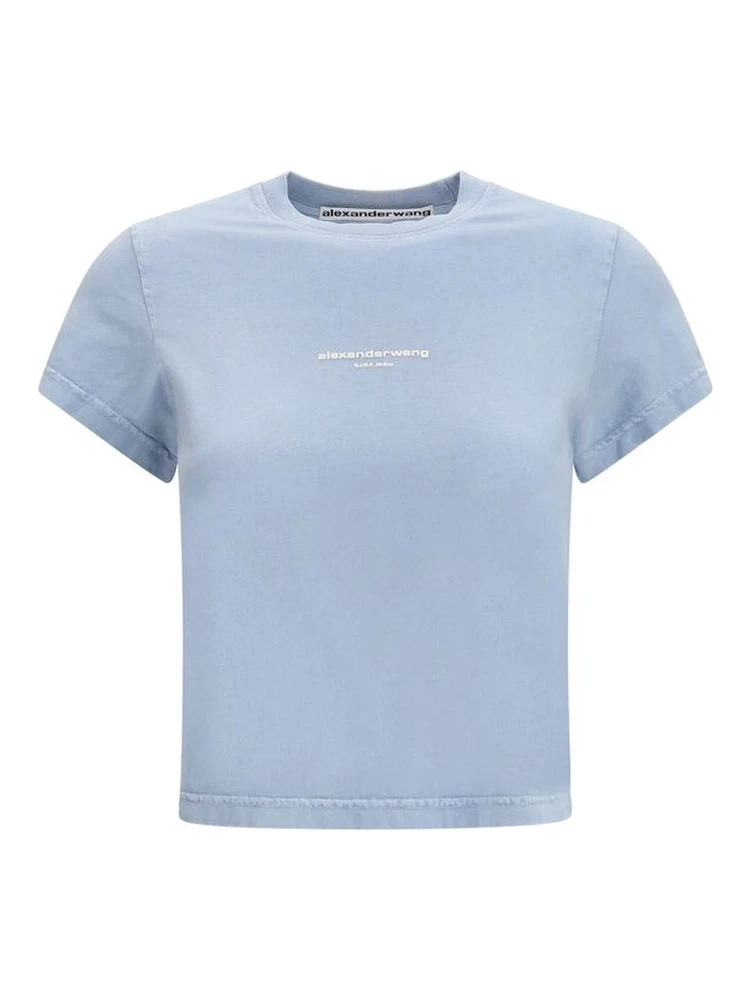 Blue Cotton T-Shirt