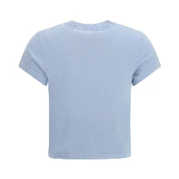 Blue Cotton T-Shirt
