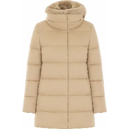 Herno Coats Beige