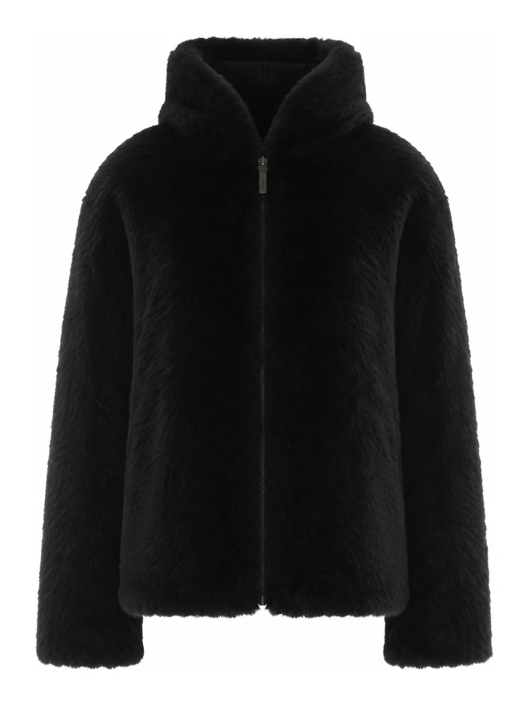 Yves Salomon Jackets Black