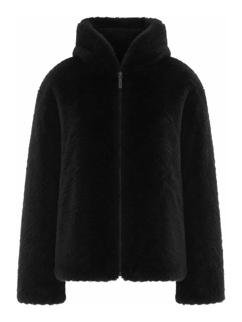 Yves Salomon Jackets Black