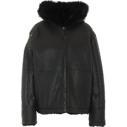 Yves Salomon Jackets Black