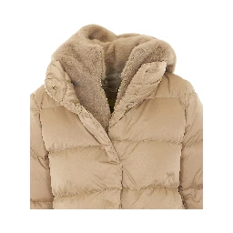 Herno Coats Beige