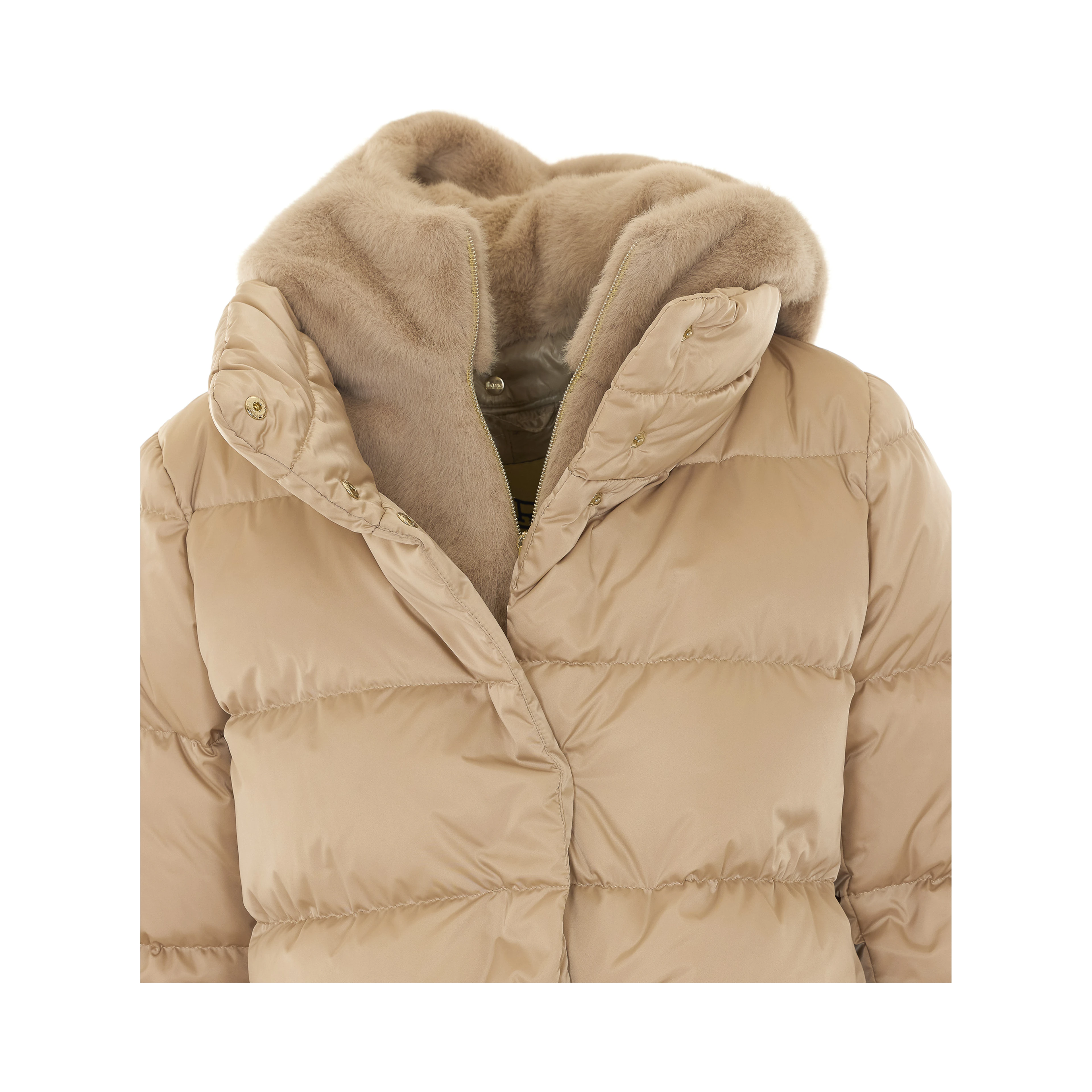 Herno Coats Beige