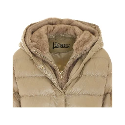 Herno Coats Beige