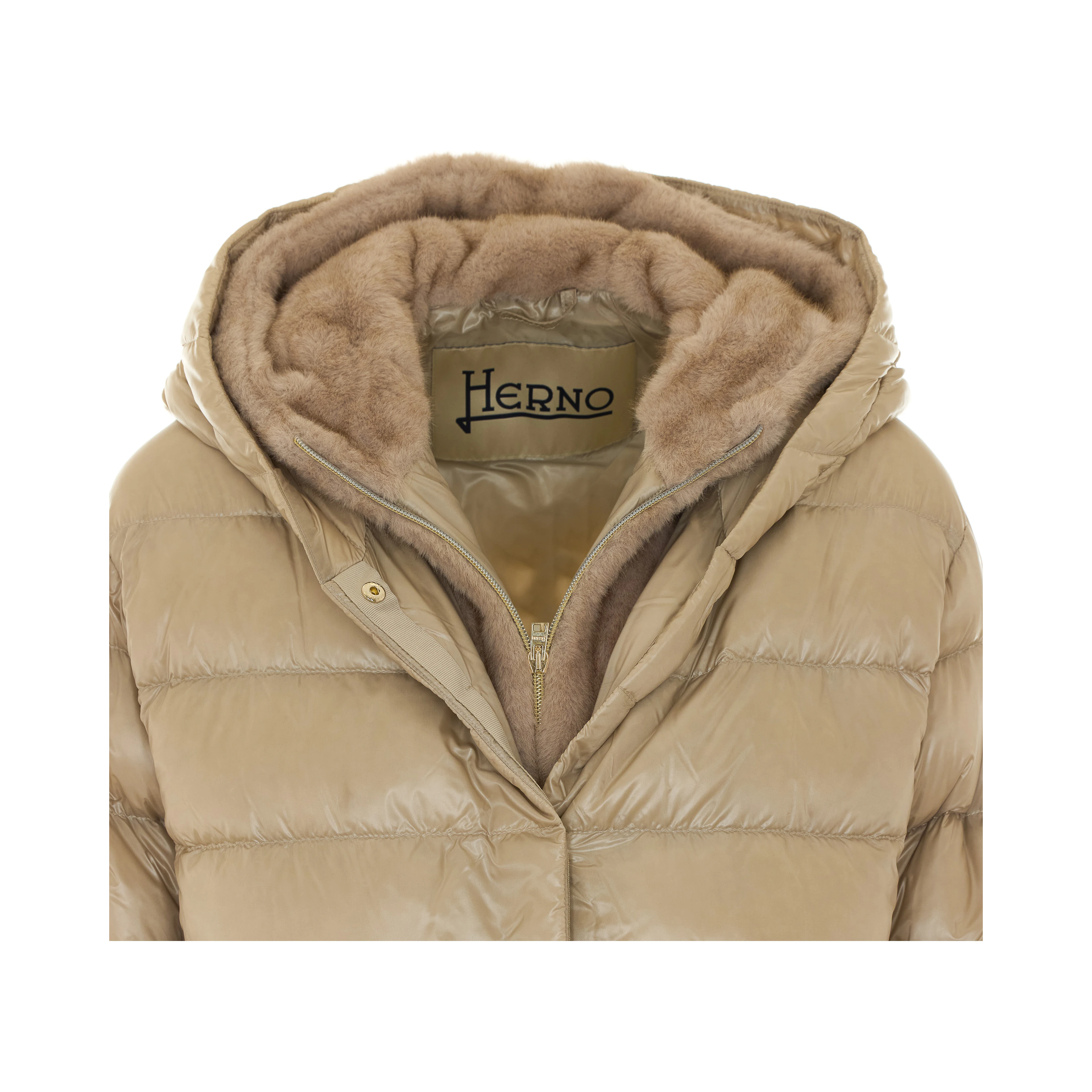Herno Coats Beige