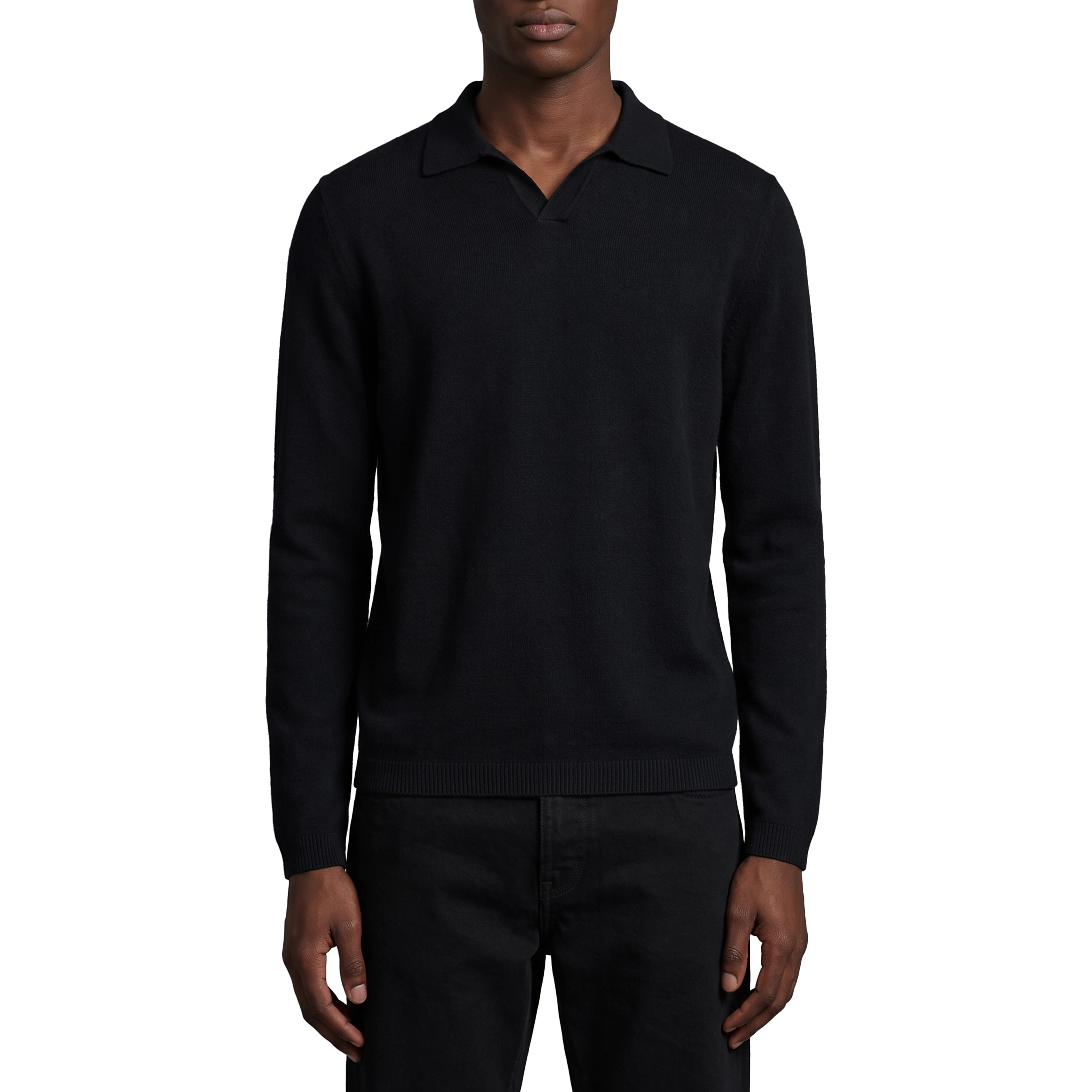 Black Ripley polo shirt
