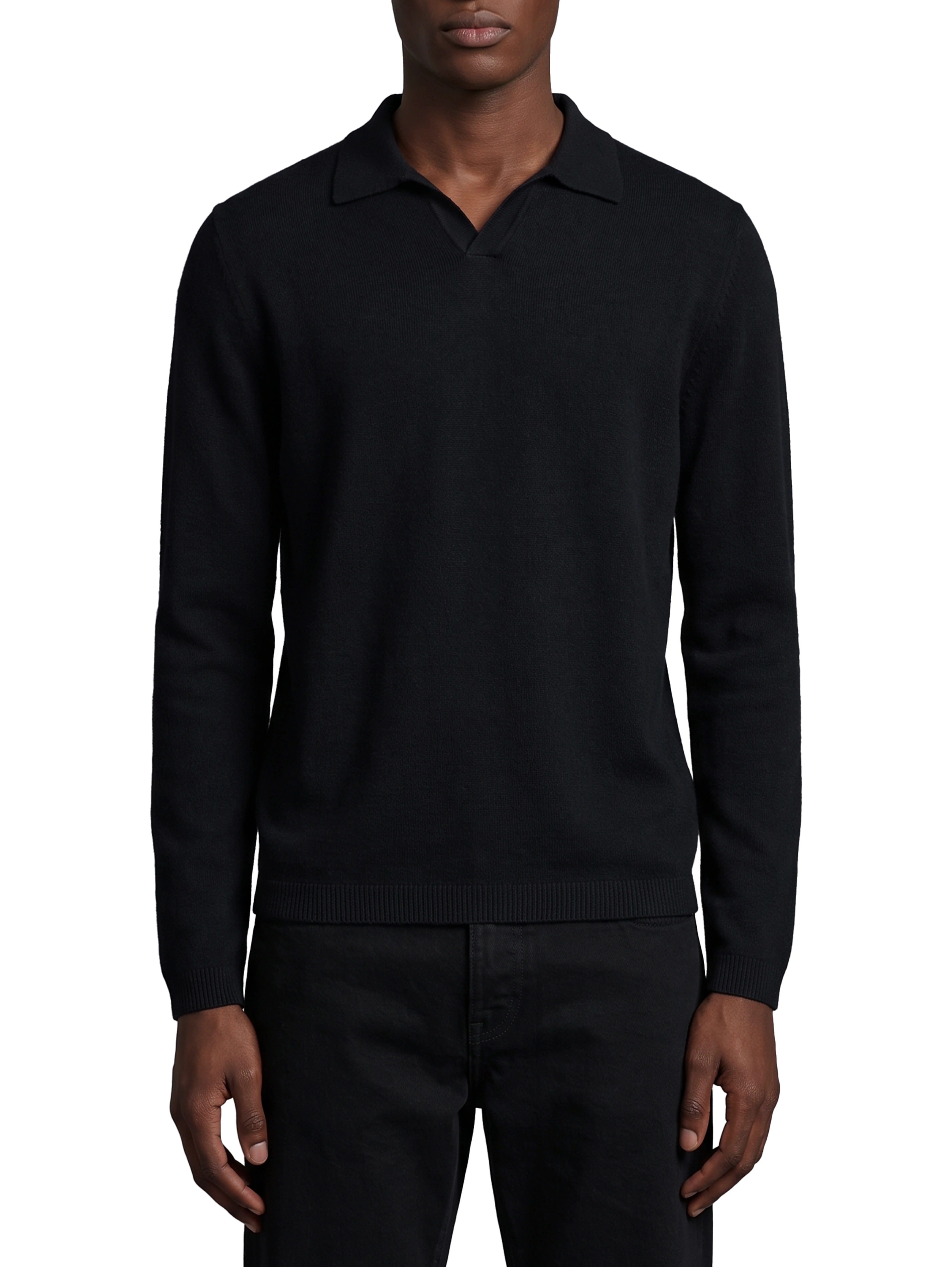 Black Ripley polo shirt