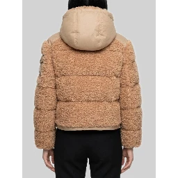 Short Alpestre teddy down jacket