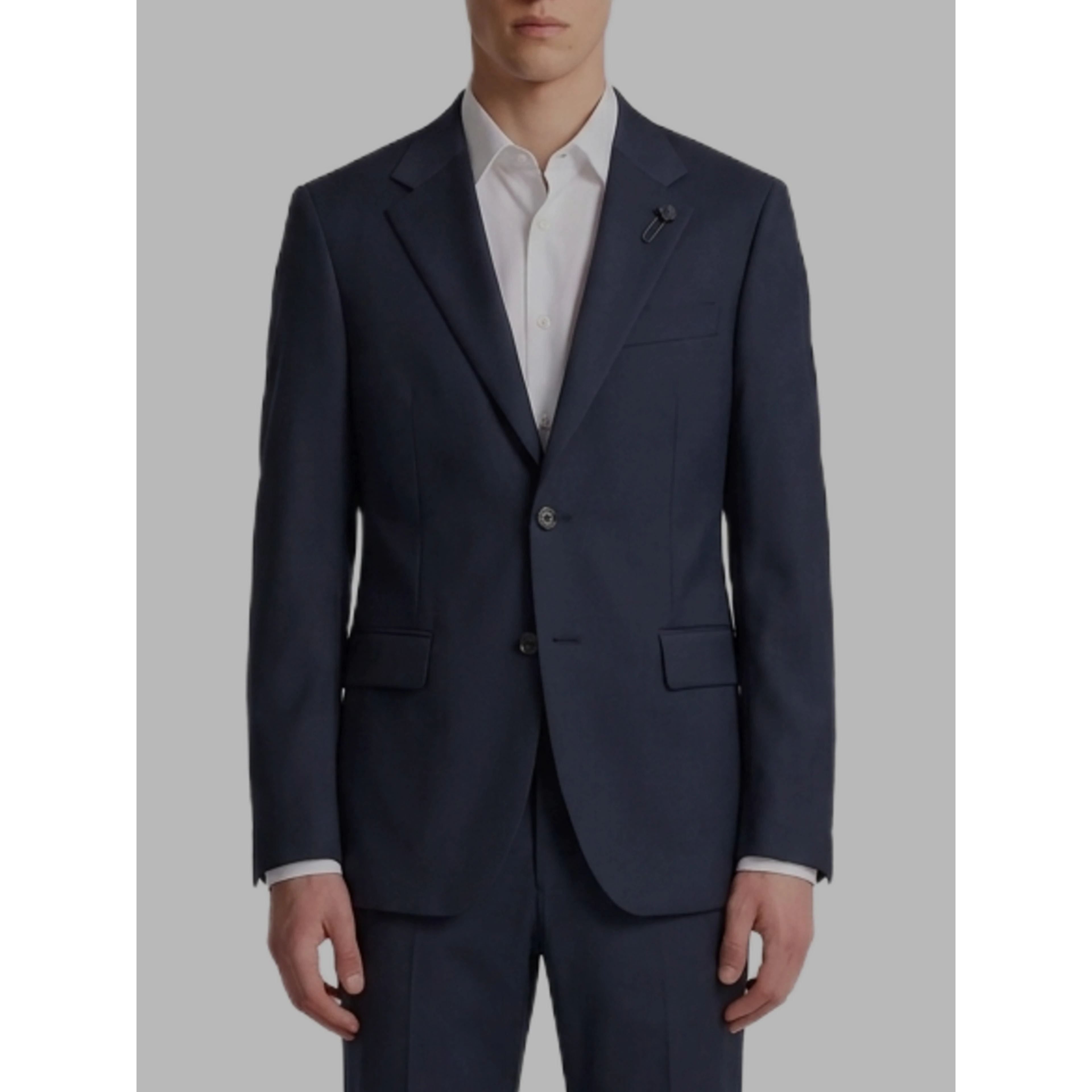 Dark blue Feeling single-breasted suit