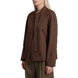 Truffle Ascot blouse